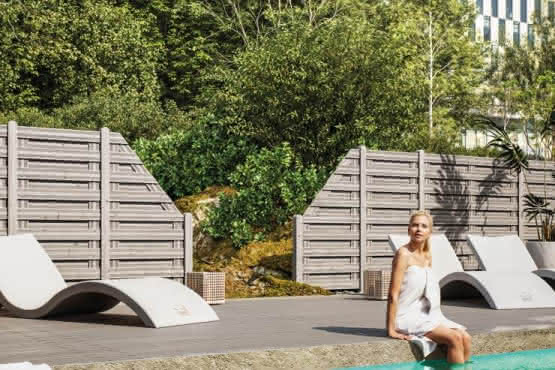 Sichtschutzzaun Kirn Grau 