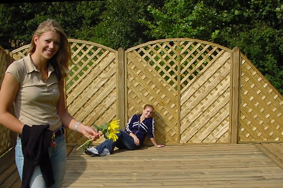 Sichtschutz Sontegro 100x180/161 cm Tür KDI Struktur 100 x 180/161 cm Tür | KDI Struktur