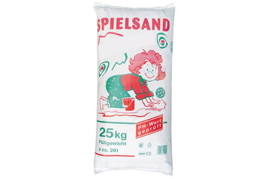 Spielsand für Sandkästen 