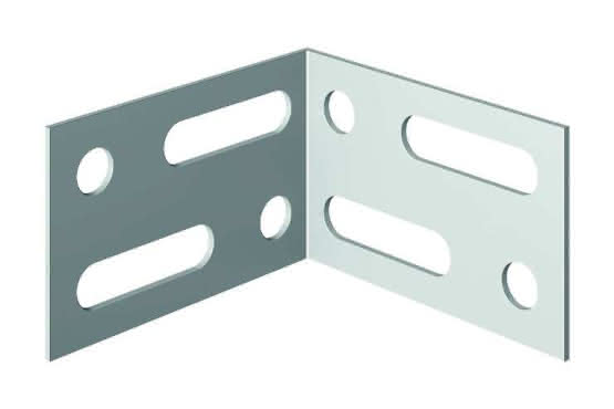 Stahlwinkel Paket à 10 Stück, inkl. Schrauben 