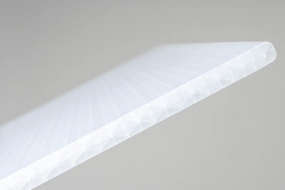 Polycarbonat Stegplatten 16 mm opal-weiß 