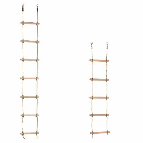 Strickleiter aus Hartholz 