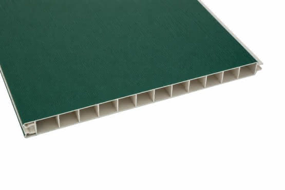 Systemzaun Kingston PVC Einzelprofil 20 x 280 x 1780 mm Moosgrün 20 x 280 mm | Moosgrün