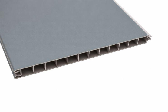 Systemzaun Kingston PVC Einzelprofil 20 x 280 x 1780 mm Silbergrau 20 x 280 mm | Silbergrau