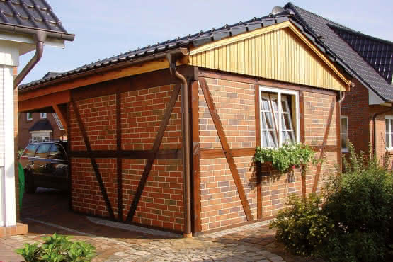 Fachwerkkonstruktion Querwand 305 cm 