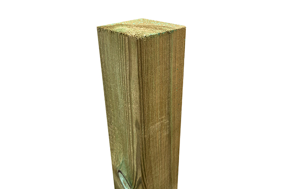 Kreuzholz-Pfosten 70x70 mm 0,9 m KDI 70 x 70 mm | 0,90 m | KDI