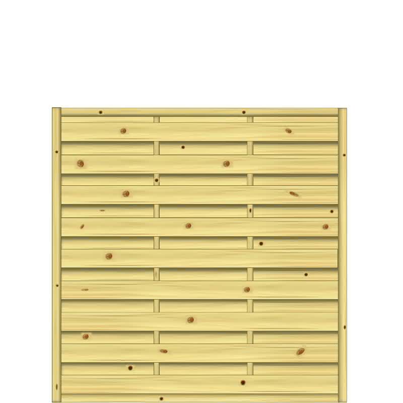 Dichtzaun Madras 150x150 cm geschlossen KDI Struktur ca. 150 x 150 cm geschlossen | KDI Struktur