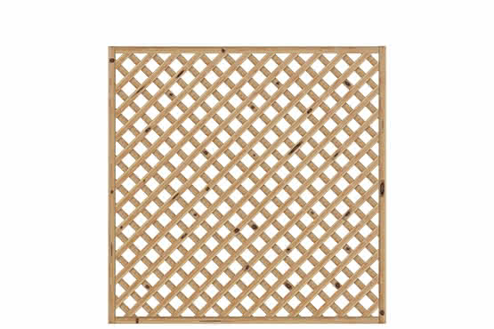 Pedro 180x180 cm Rankzaun gerade Lärche naturbelassen 180 x 180 cm Rankzaun gerade | Lärche naturbelassen