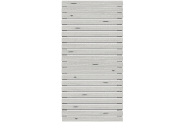 Rhombuszaun 90 x 180 cm | Fichte Grau