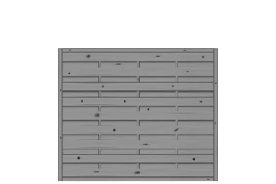 Dichtzaun Madras 180x150 cm geschlossen Fichte Basaltgrau ca. 180 x 150 cm geschlossen | Fichte Basaltgrau