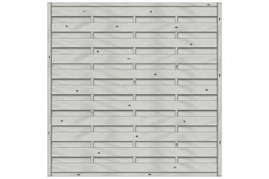 Dichtzaun Madras 180x180 cm geschlossen Fichte Struktur Grau ca. 180 x 180 cm geschlossen | Fichte Grau