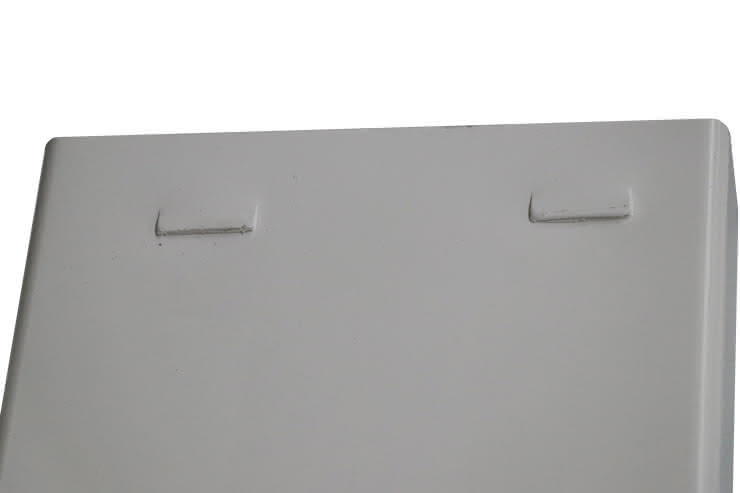 Zaunlatte 38x140x2438 mm für Joda® Weidezaun-System 3-Rail aus Kunststoff weiß Zaunlatte