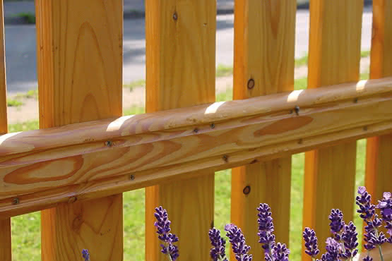 Holsteinzaun 95 Doppeltor 300x80 cm Lärche natur Doppeltor 300x80 cm