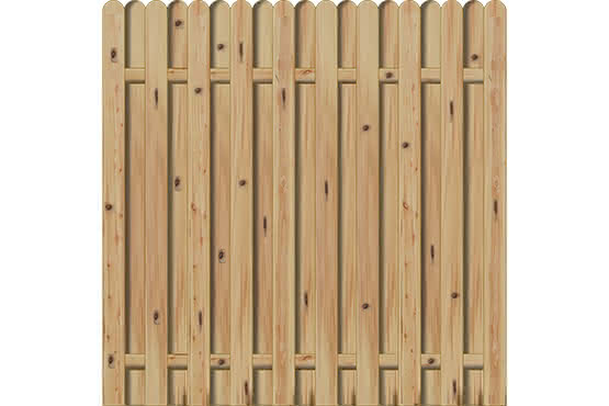 Sichtschutzzaun Cadiz 180x180 cm Lärche naturbelassen 180 x 180 cm | Lärche naturbelassen