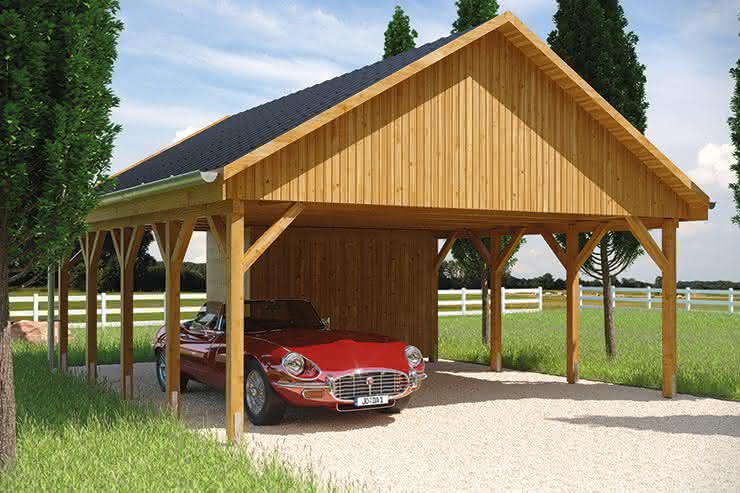 Doppelcarport Mölln | Breite: 605 cm 