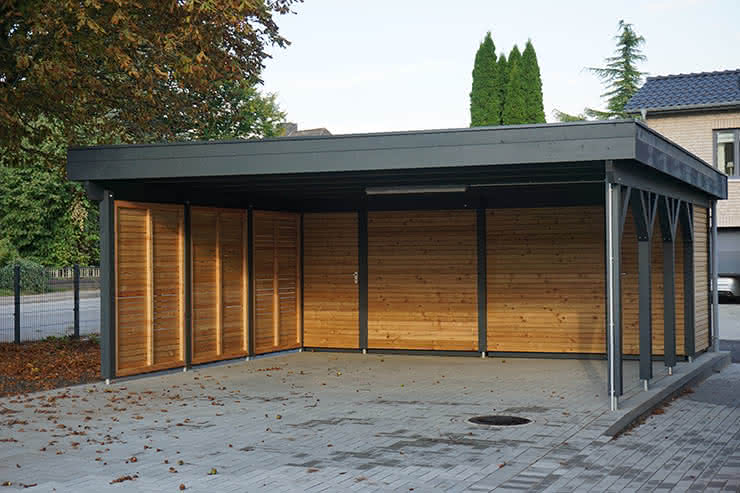 Doppelcarport Büsum | Breite: 605 cm 