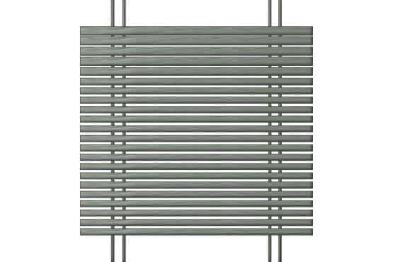 Lamellenzaun Dubai 160x180 cm Jalousie Eukalyptus vintage 160 x 180 cm Jalousie | Eukalyptus vintage