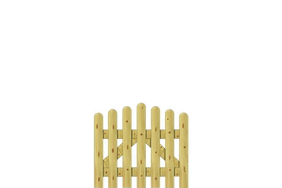 Eiderzaun 100x80/90cm Pforte KDI  100 x 80/90 cm Pforte | KDI