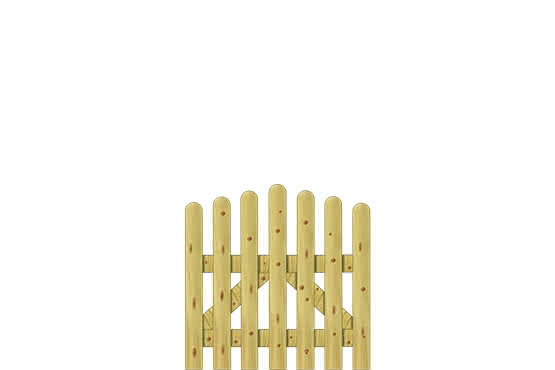 Eiderzaun 100x90/100cm Pforte KDI  100 x 90/100 cm Pforte | KDI