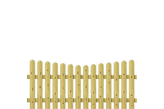 Eiderzaun 200x90/80cm KDI  200 x 90/80 cm | KDI