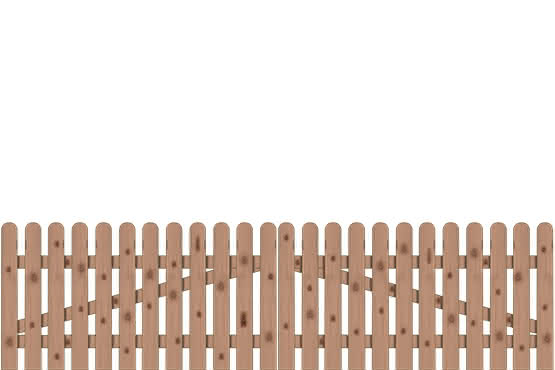 Frieslandzaun Tor 300x80 cm, Fichte hellbraun 300 x 80 cm Tor gerade | Fichte hellbraun