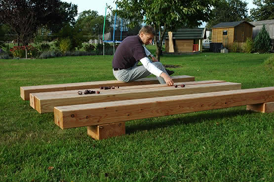 Gartenbauschwellen Lärche 13x23 cm gehobelt 2,50 m 13 x 23 cm gehobelt | 2,50 m