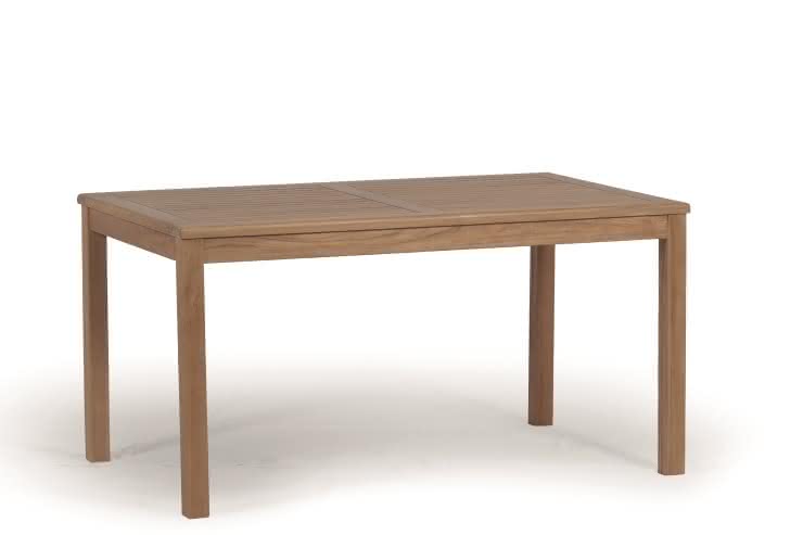 Gartengarnitur Provence aus Teakholz naturbelassen 