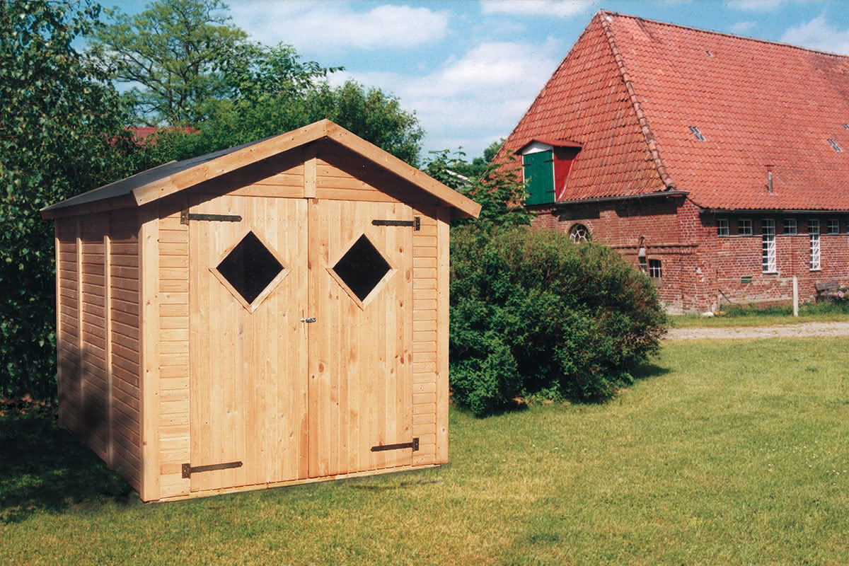 Gartenhaus - Gerätehaus -Geräteschuppen Holz 