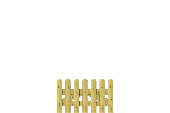 Gartenzaun Holsteinzaun 95 100x60cm Pforte KDI grün Pforte 100x60 cm