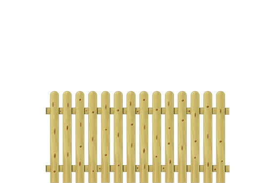 Gartenzaun Holsteinzaun 95 200x100cm KDI grün Zaunelement 200x100 cm