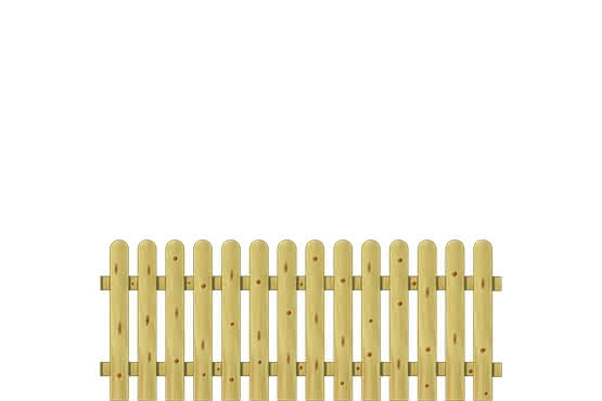 Gartenzaun Holsteinzaun 95 200x80cm KDI grün Zaunelement 200x80 cm