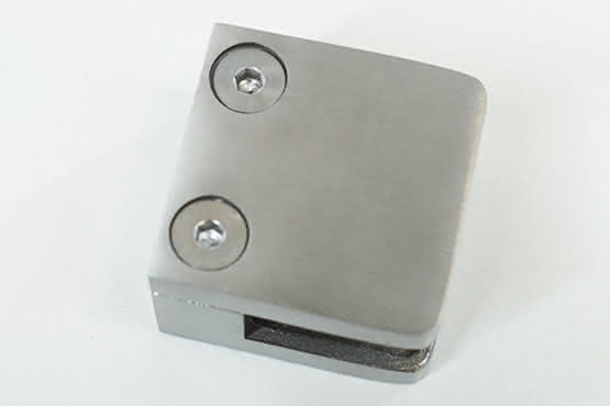 HPL Halter-Set, 6 Stück aus Edelstahl HPL Halterset