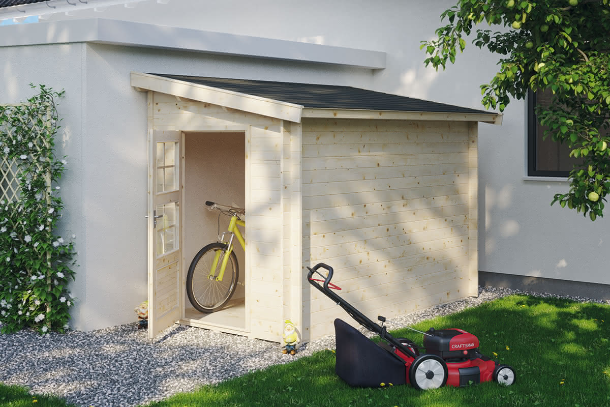 Bildergebnis für Anbauschuppen 