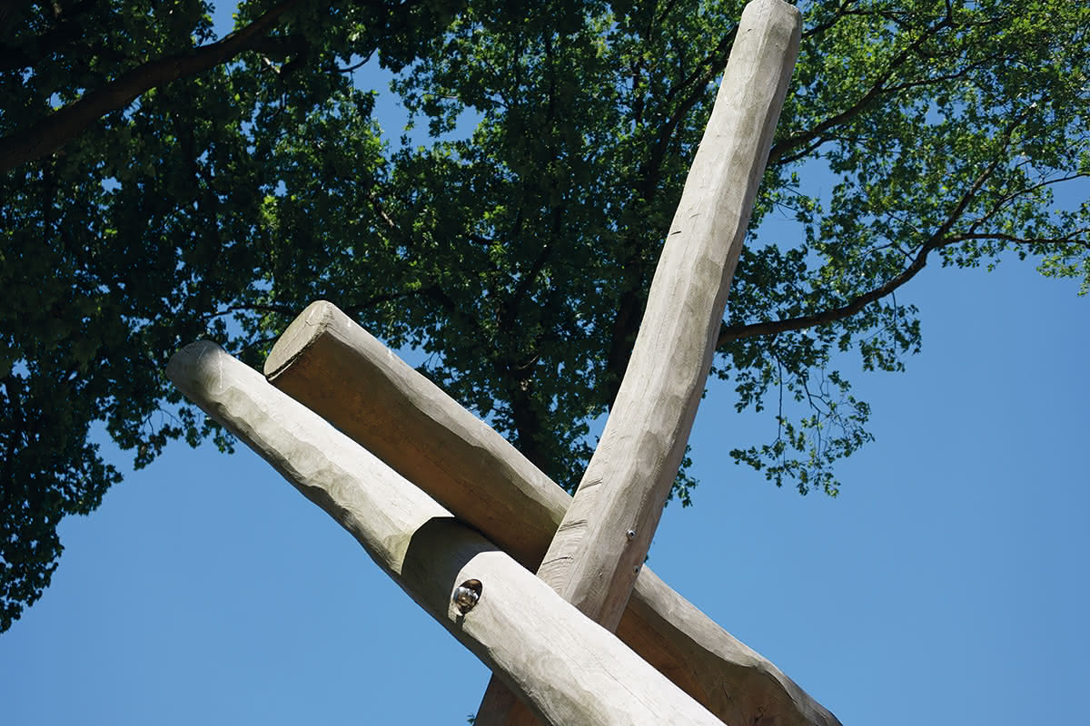 Robinien Doppel Schaukel Kalle 