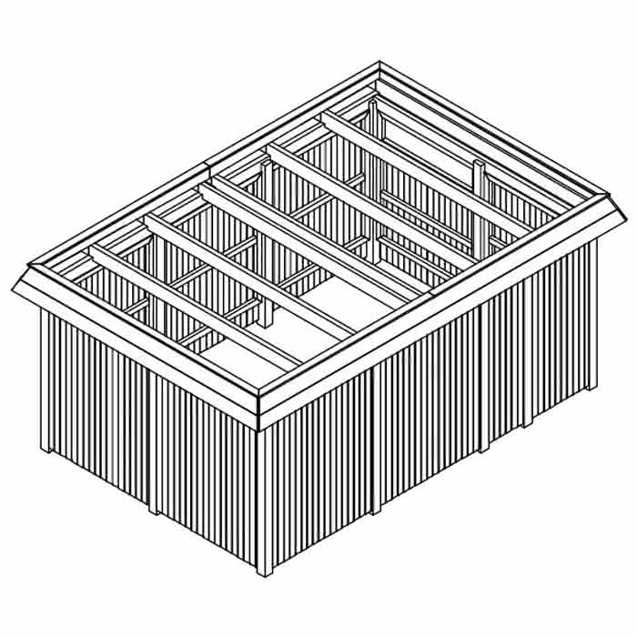Gartenschuppen Groß 