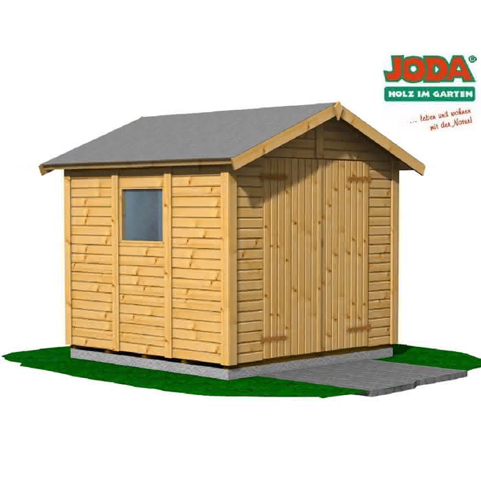 Gartenhaus mit Schleppdach 230 x 223 cm | KDI