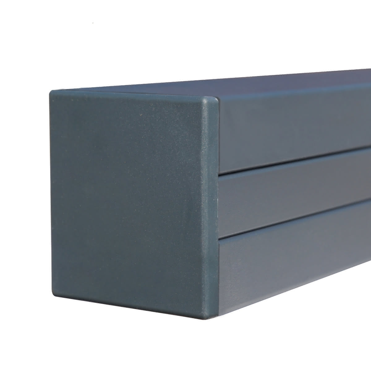 Alu-Pfosten-Tür-Set für Kingston, 225 cm zum Einbetonieren ohne Schuhe 225 cm Tür-Pfosten-Set, zum Einbetonieren