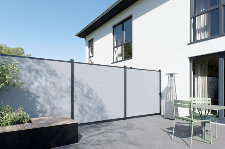 Kingston XL Systemzaun PVC 178x175 cm Farbe nach Wahl Kingston XL | nach Wahl