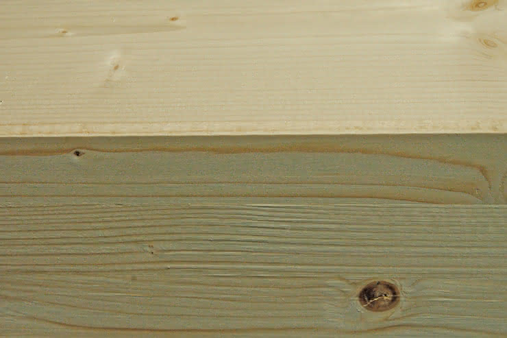 Fichte Leimholz 60 x 120 x 8000 mm naturbelassen 60 x 120 x 8000 mm | naturbelassen