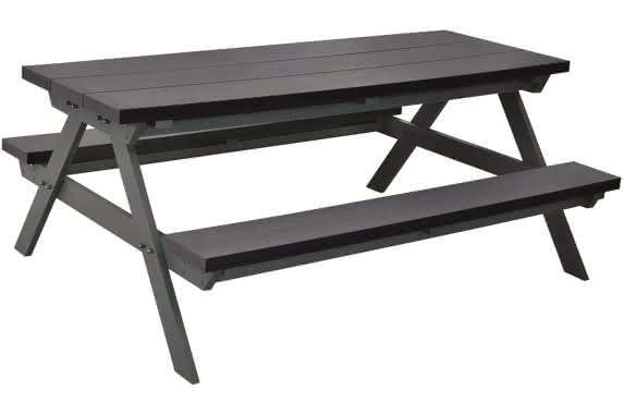 Picknicktisch Hamilton cWPC Dark Grey 