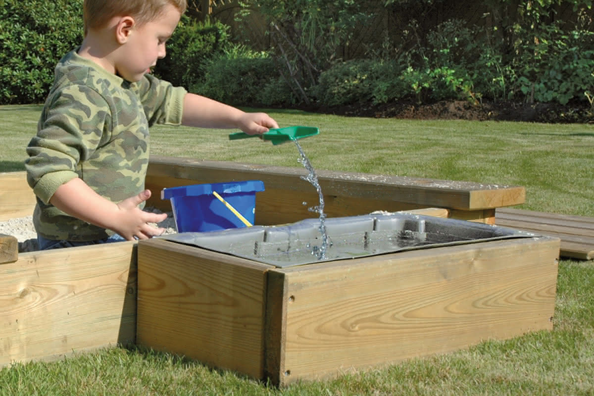 Matschfach für Moritz 