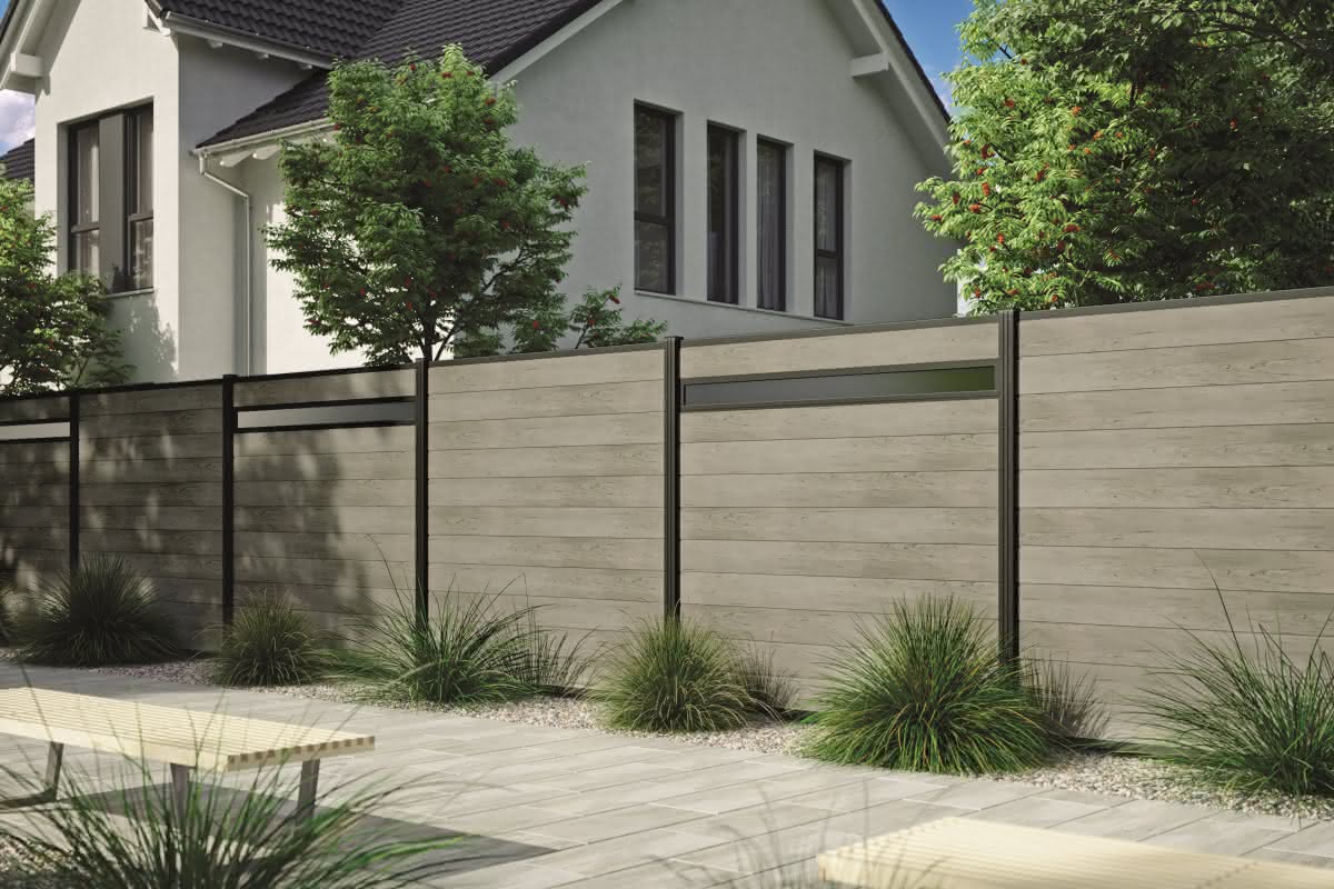 Kingston Systemzaun PVC Einzelprofil 20x280x1780 mm Farbe nach Wahl Einzelprofil 20x280 mm | nach Wahl