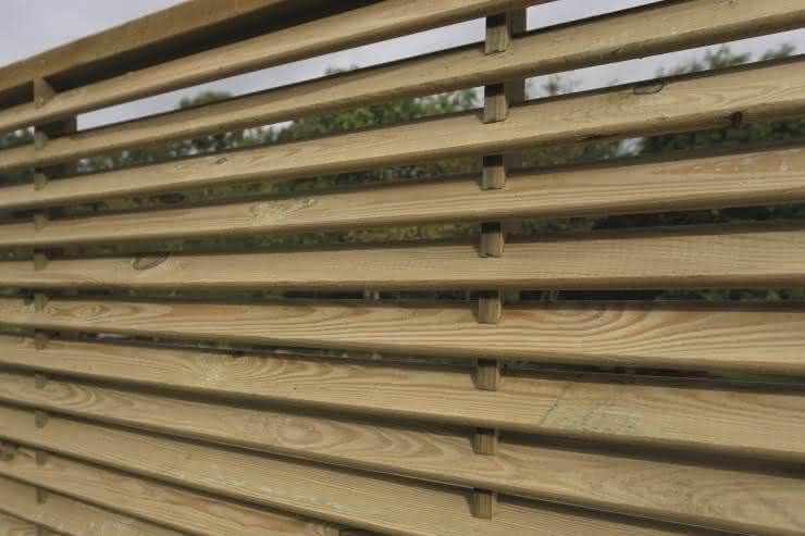 Merida 90 x 180 cm, Sichtschutzzaun aus Kiefer, kesseldruckimprägniert ca. 90 x 180 cm