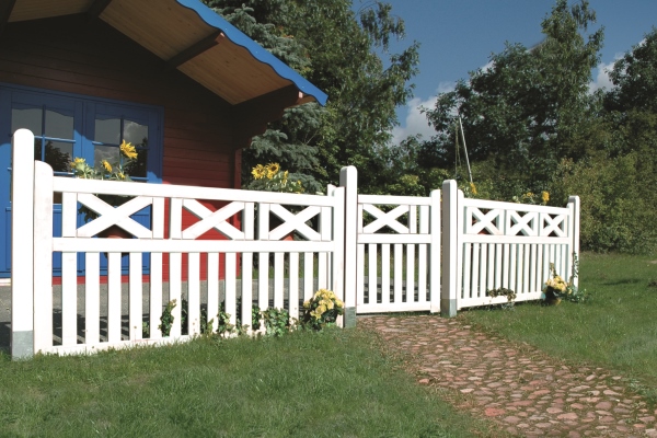 Vorgartenzaun In Rahmenbauweise