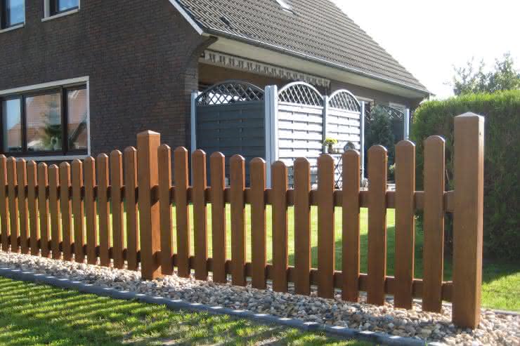 Zaunlatten Kunststoff 