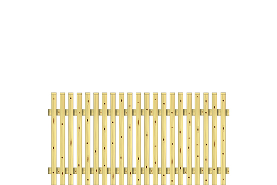 Lattenzaun 200x100cm KDI grün 200 x 100 cm | KDI grün