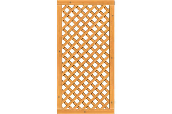 Rankzaun Lugano 90x180 cm Rankzaun Fichte Pinie 90 x 180 cm Rankzaun