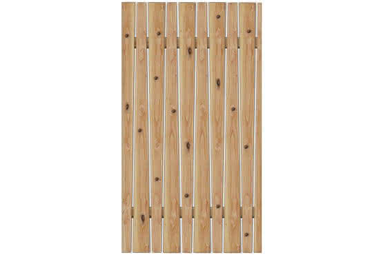 Sichtschutzzaun Manoa Lärche naturbelassen 100x180 cm ca. 100 x 180 cm | Lärche naturbelassen