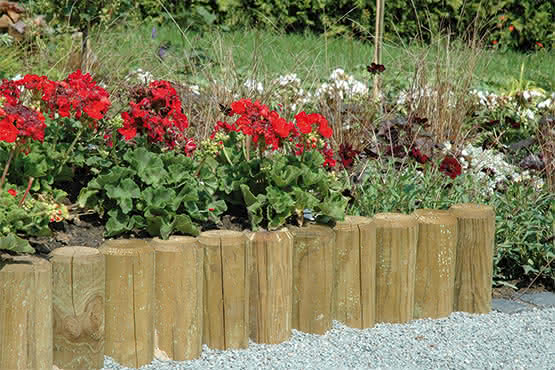 Bildergebnis für Holzpalisaden 