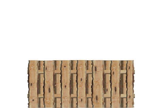 Sichtschutz Ponderosa 180x80 cm Lärche gehobelt naturbelassen ca. 180 x 80 cm | Lärche natur gehobelt